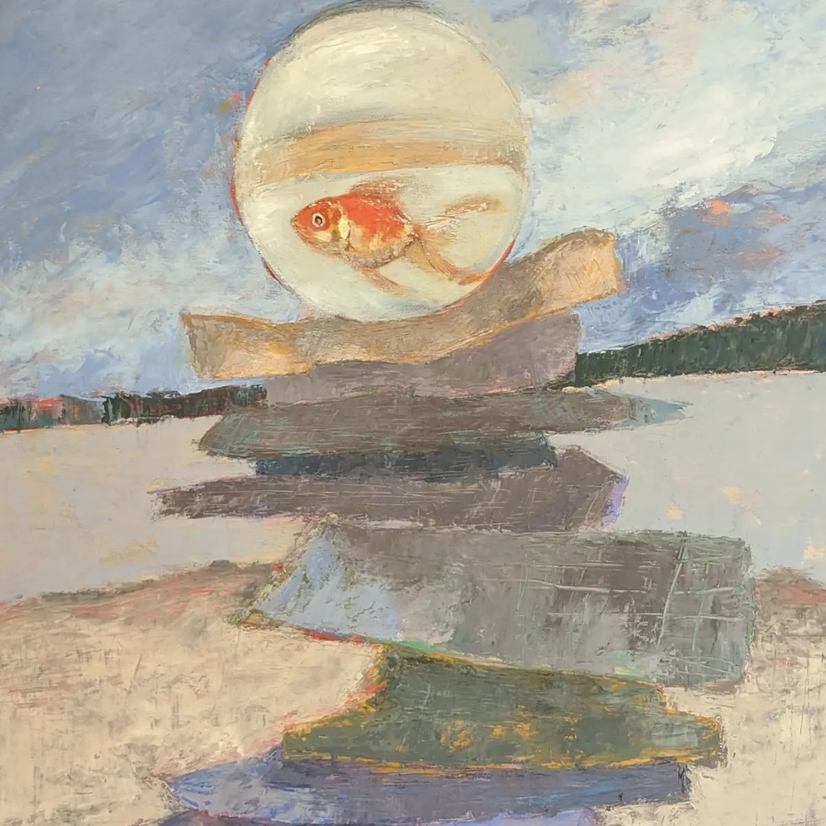 Painting by Pennsylvania artist Theresa Heidig Rooney