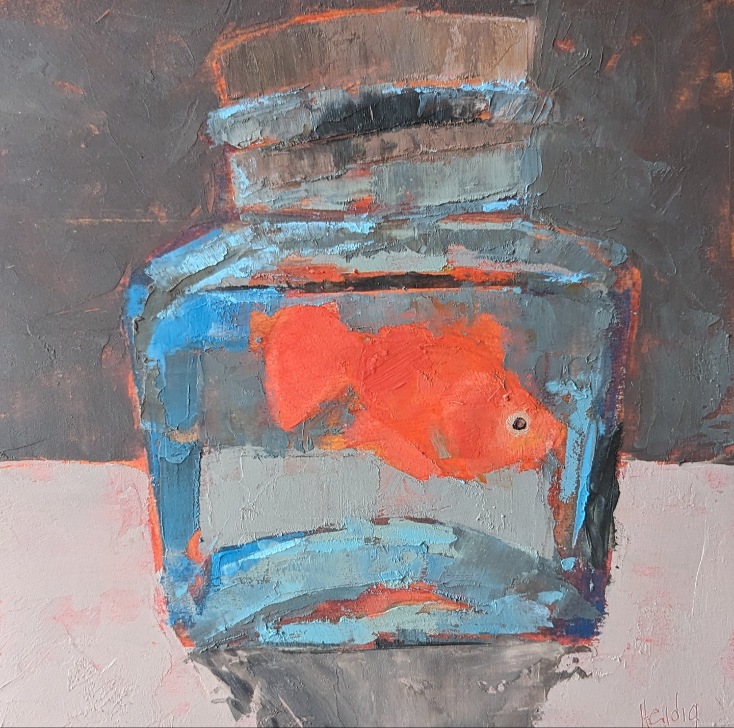 Painting by by Pennsylvania artist Theresa Heidig Rooney