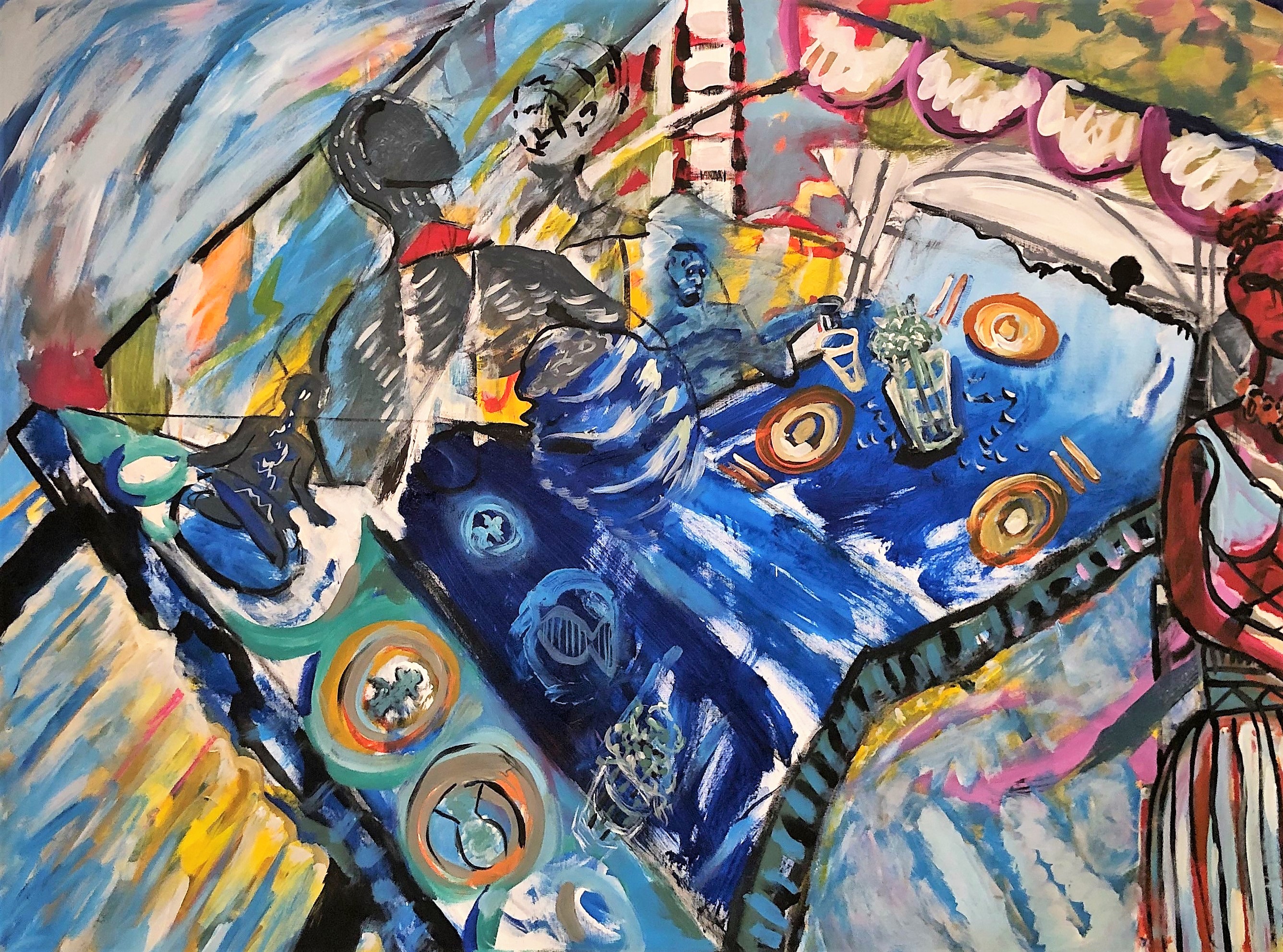 Painting by Kindred Art Collaborative