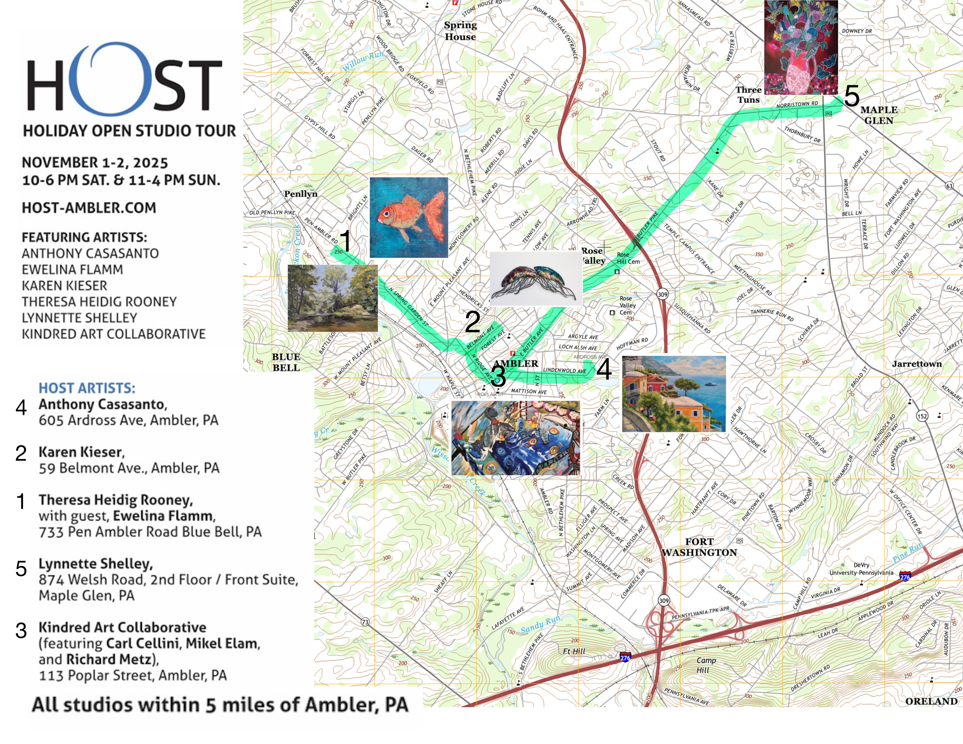 HOST MAP – HOST | Ambler